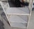 1970s Vintage Boho-Chic White Rattan & Wicker 5-Tier Arched Bookcase For Sale - Image 5 of 7