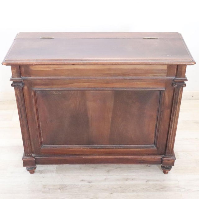 Antique Storage Buffet in Walnut, Firewood Holder, 19th Century For Sale - Image 5 of 10