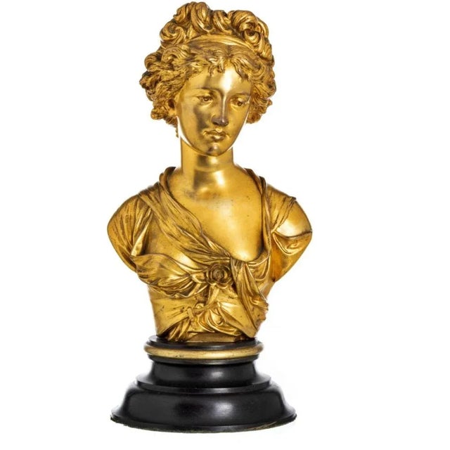 Female Figure Léopold Oudry Sculpture For Sale - Image 4 of 5