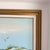 Textile Signed Oil Painting on Canvas Coastal Dunes in Gold Frame For Sale - Image 7 of 8