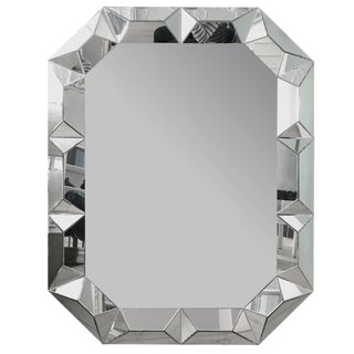 Geometric Cut Surround Octagonal Mirror