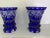 Art Deco Vintage Crystal Cut Vases- Set of 2 For Sale - Image 3 of 11