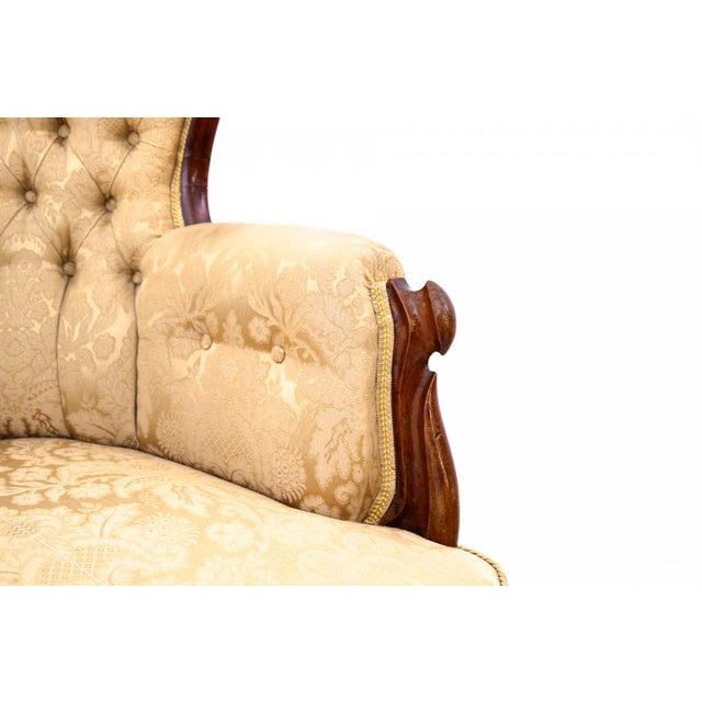 Wood Antique Chaise Lounge, France, 1890 For Sale - Image 7 of 9