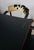 Late 20th Century Hooker Furniture Ebonized Leather Games Table & Four Cowhide Armchairs For Sale - Image 10 of 17