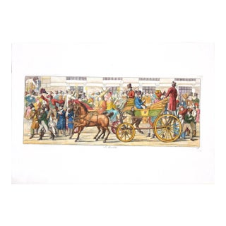 Carl Gustaf Hyalmar Morner - I Moccoletti - Original Etching - 1820 For Sale