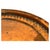 Metal Large Antique Hand-Hammered Copper Tray with Fluted Border, 22 Inch For Sale - Image 7 of 17