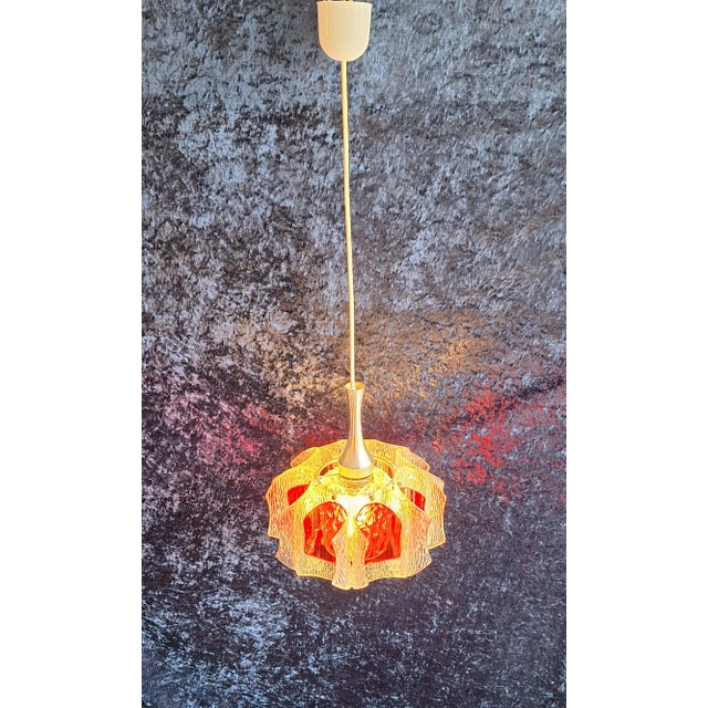 Vintage German Ceiling Lamp, 1970s For Sale - Image 3 of 9