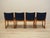 1950s Danish Beech Chairs by Holger Jacobsen for Fritz Hansen, 1950s, Set of 4 For Sale - Image 5 of 18