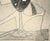 "Simple Delight" - Wine Glass & Rose Still Life Etching in Ink on Paper (#6/15) by Curtis G. Leonardo For Sale In Monterey, CA - Image 6 of 8