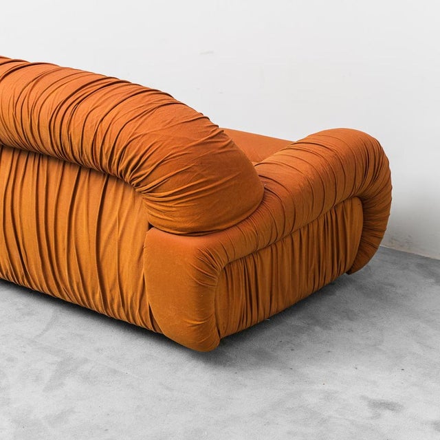 Califfo 3-Seater Fabric Sofa, from Beka, 1970s For Sale - Image 4 of 11