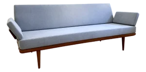Minerva Teak Daybed by Hvidt Mølgaard for France & Son, 1960s