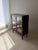Mid-Century Display Cabinet in Dark Wood and Glass For Sale - Image 11 of 12