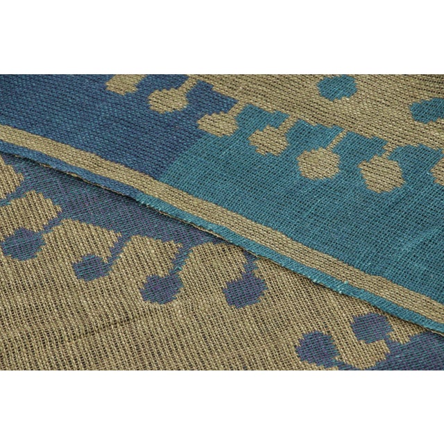 Vintage Finnish Golden Tapestry “Kaksonen” by Maija Kolsi-Mäkelä - Rug & Kilim For Sale In New York - Image 6 of 6
