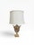 Hollywood Regency Crystal and Brass Table Lamp in Neoclassical Style — 1990s For Sale - Image 3 of 15