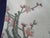 Mid 20th Century Vintage Little Bluebird Among the Cherry Blossoms With Bamboo Accent Dinner Napkins- Set of 4 For Sale - Image 5 of 11