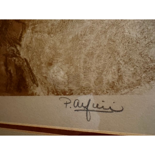 1970s Ltd. Ed S/N Lithograph “Back Nude Profile” by Philippe Alfieri For Sale - Image 4 of 7