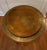 Brass 20th Century Asian Handcrafted Brass Tray Table With Folding Base For Sale - Image 8 of 10
