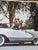 A set of four original large photos of automobiles. 1950s.