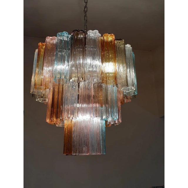 Contemporany Sputnik Murano Glass "Tronchi" Chandelier For Sale - Image 9 of 10