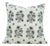 Fabdivine Block Print Pillow Cover 26x26 Inch Viscose Linen-Sadabahar For Sale