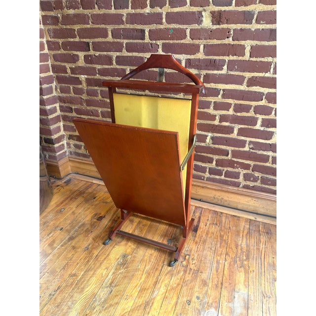 Item: Mid Century Modern Valet/Trouser Press Designers: Ico & Luisa Parisi Maker: Fratelli Regguiti Period: 1960s or 1970s...