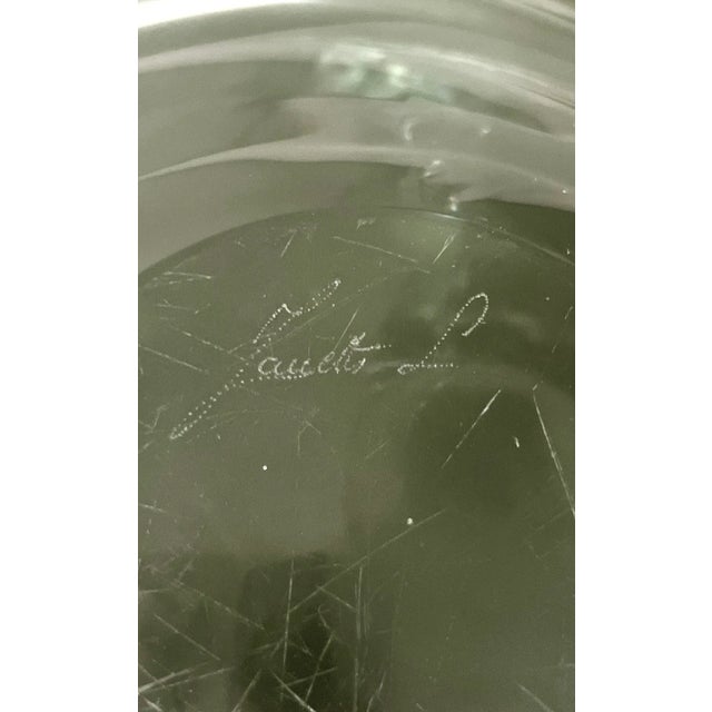 Mid 20th Century Licio Zanetti Murano Glass Sculptural Bird Decorated Bowl, Signed For Sale - Image 12 of 12