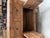 Brown Brutalist Sideboard in Fir wood, 1980s For Sale - Image 8 of 18