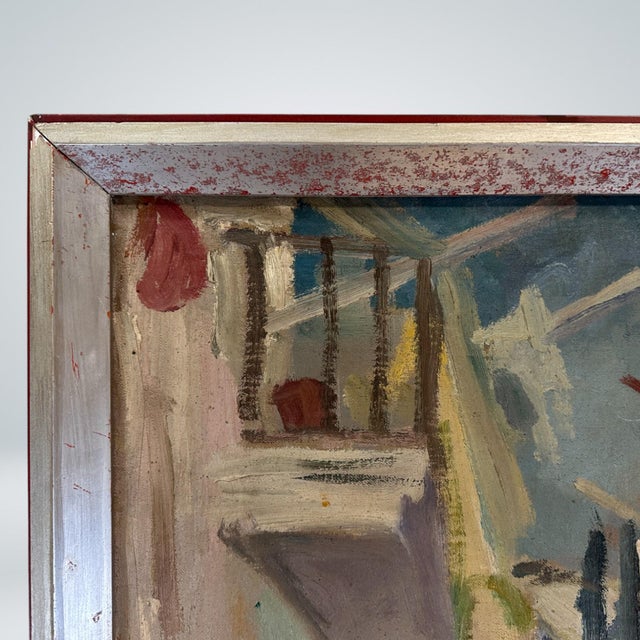 Bruno Beye, Ibiza, 1934, Double-Sided Painting For Sale In San Diego - Image 6 of 8