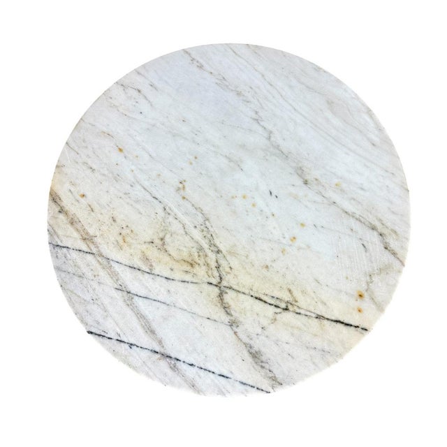 Vintage Marble Side Table, 1980s For Sale - Image 6 of 7