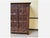 Antique Neo-Gothic Wardrobe with Linen Compartment, 1915 For Sale - Image 6 of 11