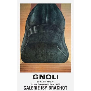 1978 Domenico Gnoli Sotto La Scarpa Poster For Sale
