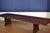 Large Mahogany Rectangular Triple Pedestal Conference Table by Leighton Hall - Made-to-Order For Sale - Image 11 of 11