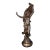Late 19th Century Art Nouveau Bronze Sculpture of Draped Nude by Henri Godet For Sale