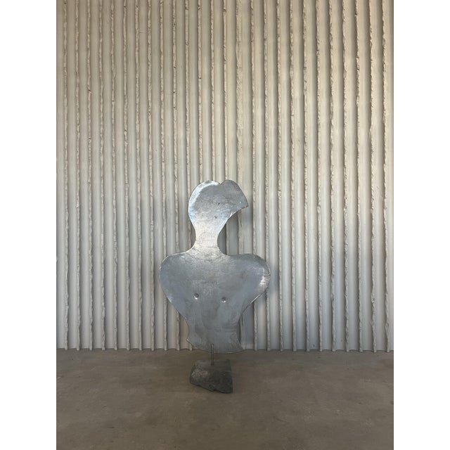 1980s Antonio Misuraca, Large Sculpture, 1980s, Metal For Sale - Image 5 of 8