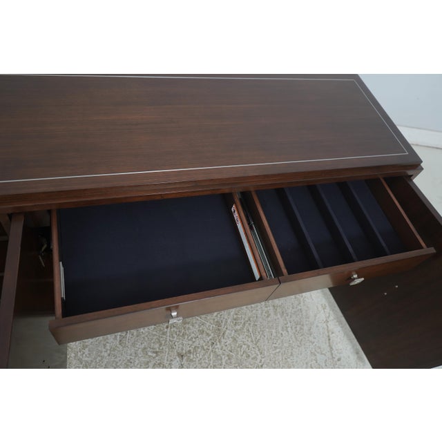 Lexington Furniture Lexington Modern Design Mahogany Credenza Console For Sale - Image 4 of 18