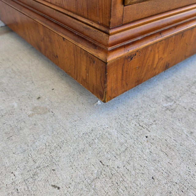 Drexel Campaign Dry Bar Side Board Slide Top Rolling 1970s For Sale - Image 16 of 16