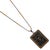 Black Ace of Power Pendant Chain Necklace For Sale - Image 8 of 9