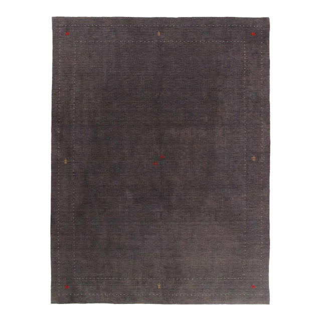 Pasargad DC Ray Color Fine Hand Knotted Gabbeh Rug For Sale