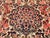 1900 - 1909 Vintage Persian Malayer Rug, Hand-Knotted Wool, Floral Pattern, 5x7, Ivory & Navy For Sale - Image 5 of 18