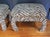 Contemporary Pair of Mid 20th Century Zebra Striped Stool For Sale - Image 3 of 5