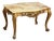 Small Antique Baroque Table with Alabaster Top For Sale
