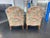 Vintage Century Furniture Bergère Armchairs in Floral Upholstery, a Pair For Sale - Image 10 of 12