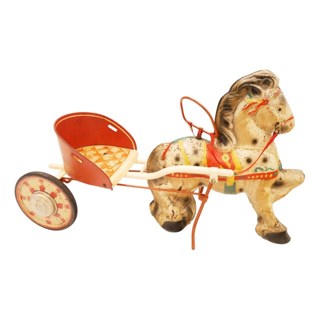 Vintage Pony Express Pedal Toy from Mobo Toys, England, 1950s For Sale