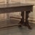 Antique Neo Gothic Carved Oak Trestle Three Drawer Writing Desk For Sale - Image 13 of 18