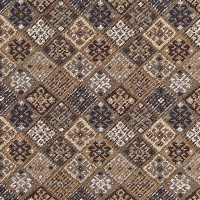 Contemporary Sample - Schumacher Kilim Weave Fabric in Buckskin For Sale - Image 3 of 3