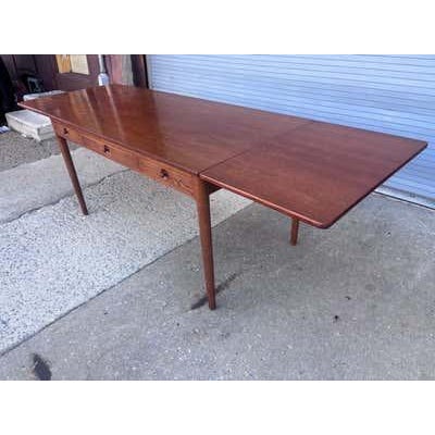 Hans J. Wegner Model 305 Drop-Leaf Desk, Oak & Teak, 1960 For Sale - Image 12 of 17