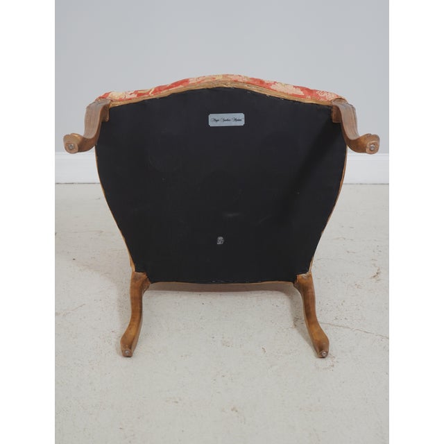 Pair of Meyer-Gunther French Louis XVI Giltwood Carved Armchairs For Sale - Image 17 of 18