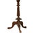 Antique Irish Carved Burl Walnut Spiral Twist Pedestal Tripod Wine Table 1860 For Sale - Image 14 of 18