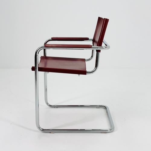 Centro Studio Desk Chair by Mart Stam & Marcel Breuer for Fasem, Italy, 1970s For Sale - Image 5 of 11