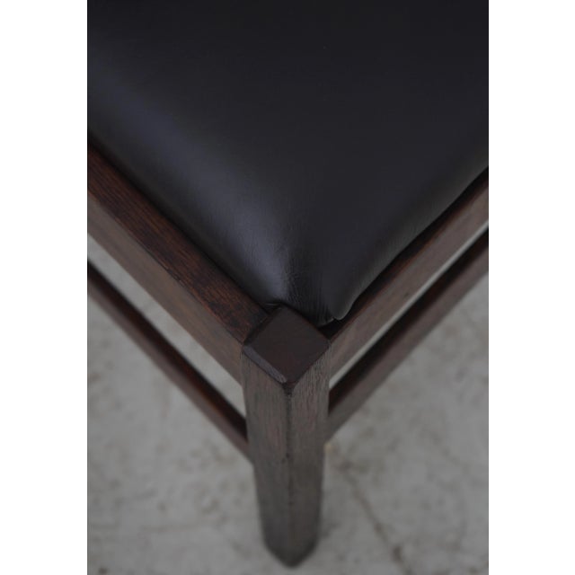 Brown Stickley Signed Antique Mission Oak Arts & Crafts Side Chair For Sale - Image 8 of 12